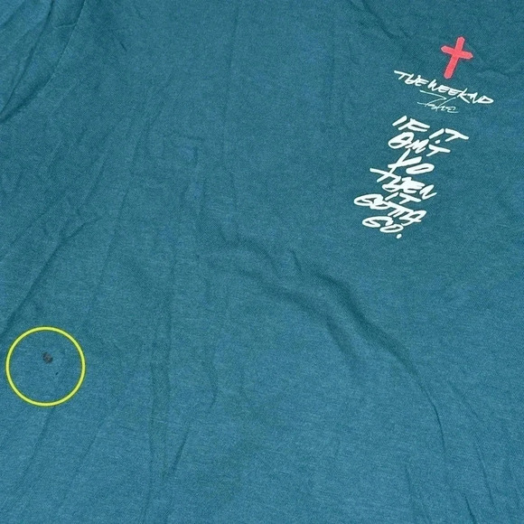 The Weeknd x Futura Legend of the Fall Toronto Tour L/S T Shirt Mens Large - Picture 6 of 9